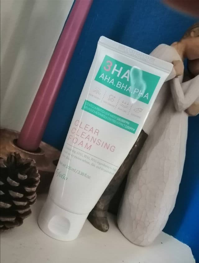 ESFOLIO 3HA Clear Cleansing Foam review photo by ViviLK