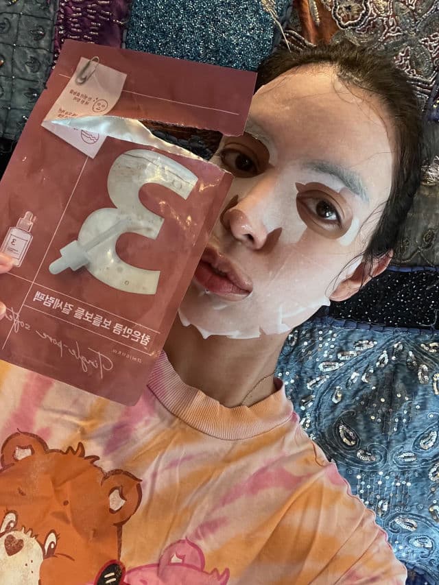 numbuzin No.3 Tingle-Pore Softening Sheet Mask review photo by tercaskin