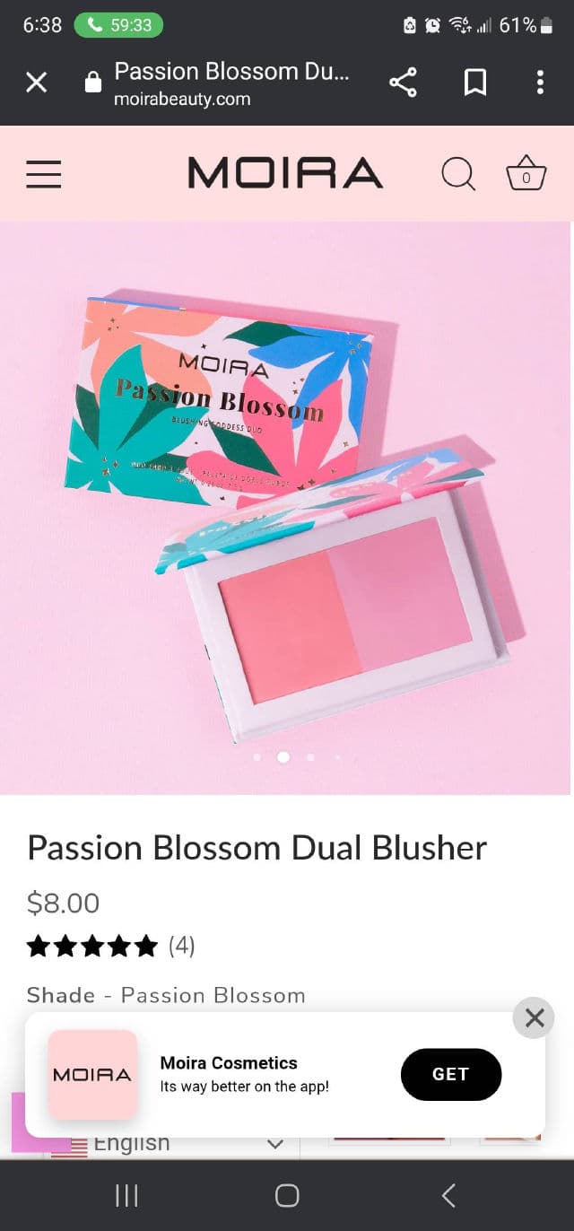 MOIRA Blooming Darling Dual Blusher review photo by ctruth