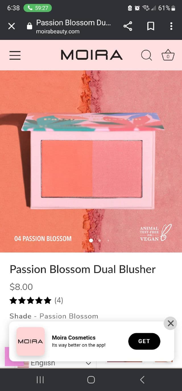 MOIRA Blooming Darling Dual Blusher review photo by ctruth