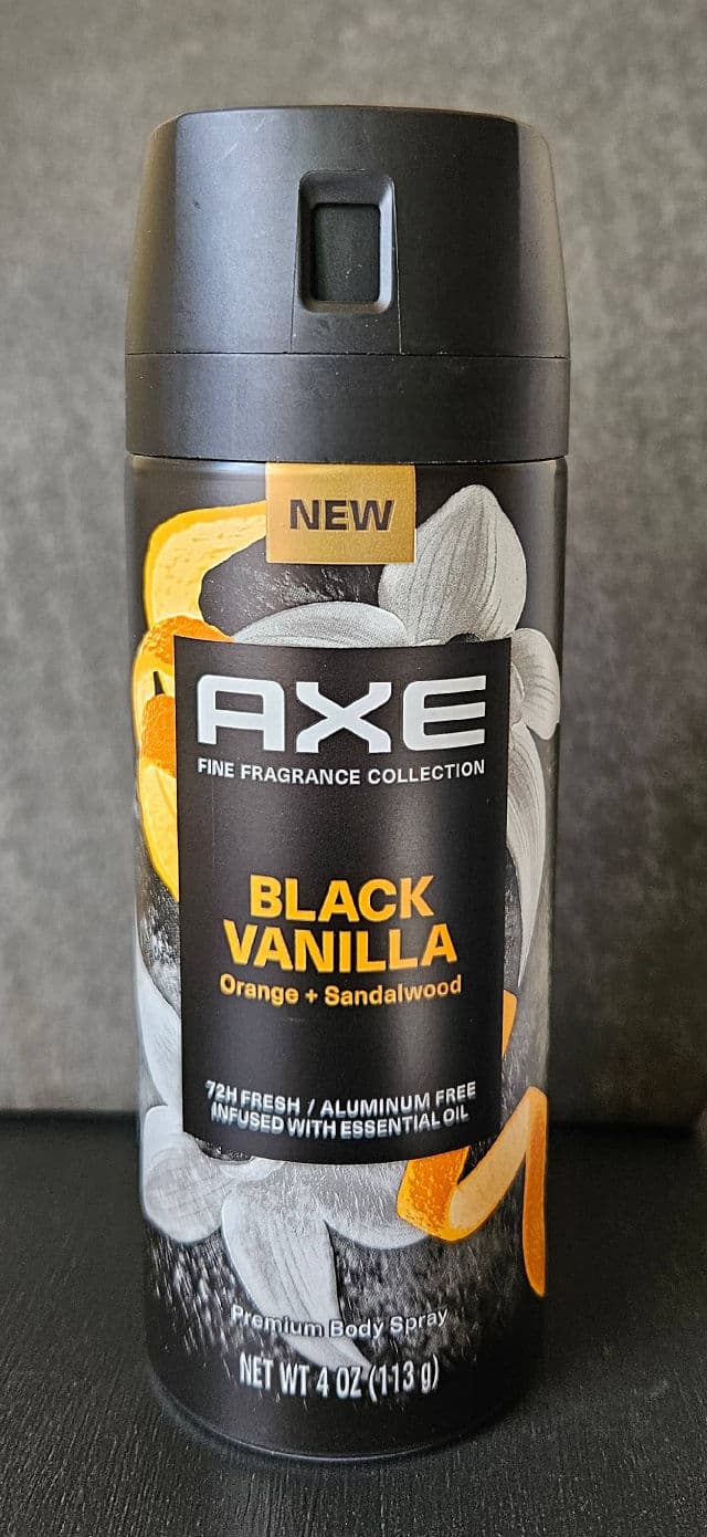 AXE Black Vanilla Premium Deodorant Body Spray review photo by vgoodwin93