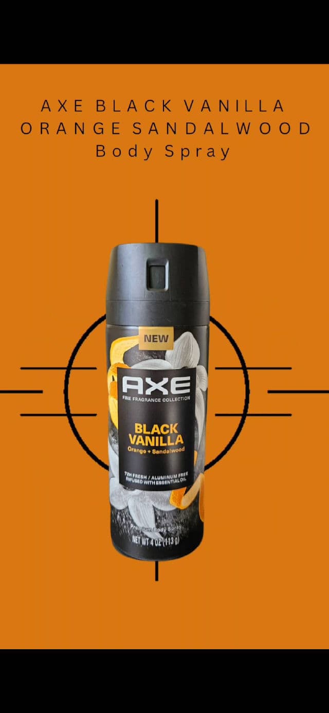 AXE Black Vanilla Premium Deodorant Body Spray review photo by vgoodwin93