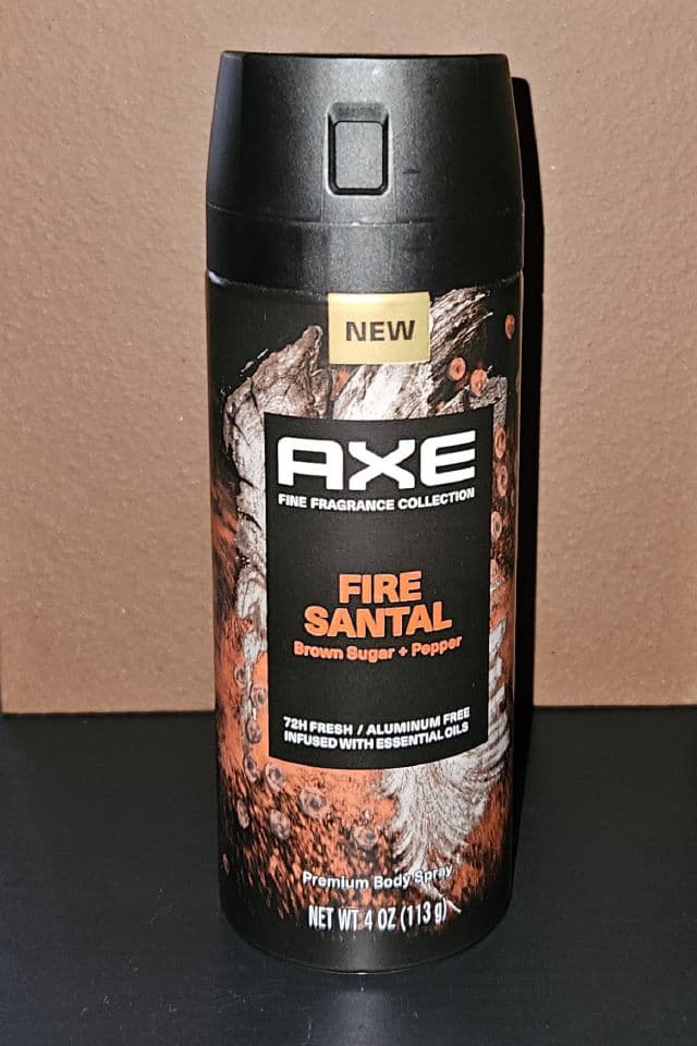 AXE Fire Santal Premium Deodorant Body Spray review photo by vgoodwin93