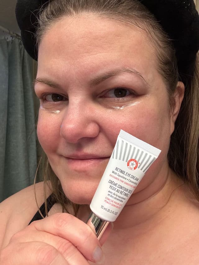 First Aid Beauty Retinol Eye Cream with Squalane + Ceramides review photo by RavenA