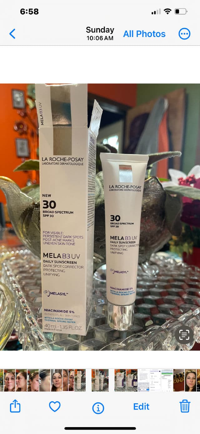 La Roche-Posay Mela B3 UV Broad Spectrum SPF30 review photo by Tinoko