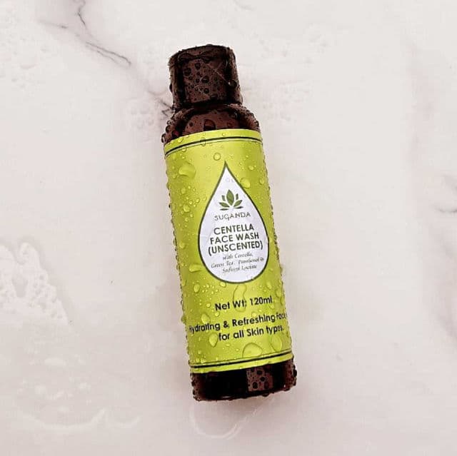 Suganda Centella Green Tea Facewash review photo by Unscentedtherapy