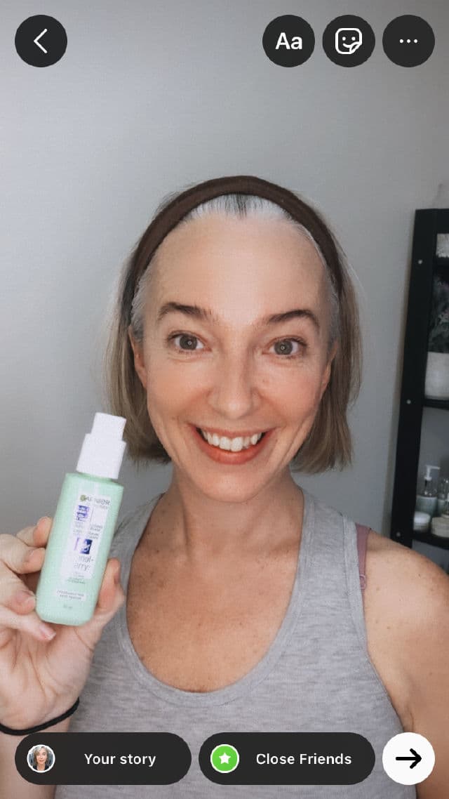 Garnier Green Labs Retinol-Berry Super Smoothing 3 in 1 Serum Cream review photo by Amandasilversister