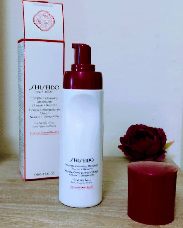 Shiseido Complete Cleansing Microfoam review photo by Elyesse2