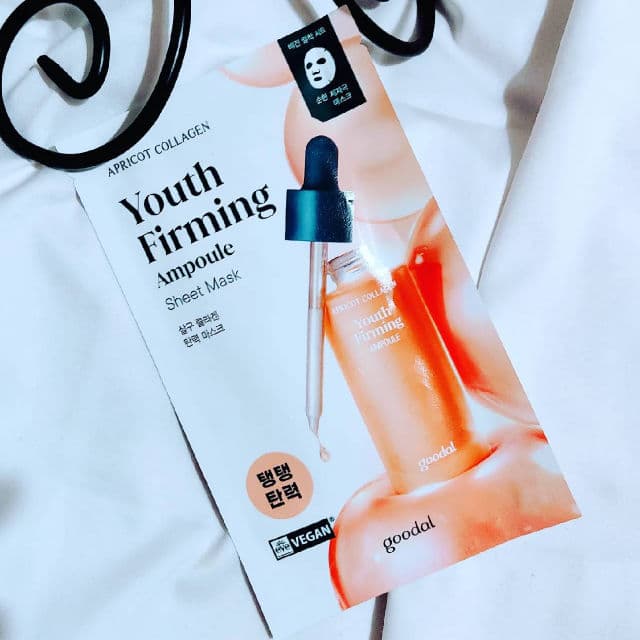 GOODAL Apricot Collagen Youth Firming Mask review photo by Elyesse2