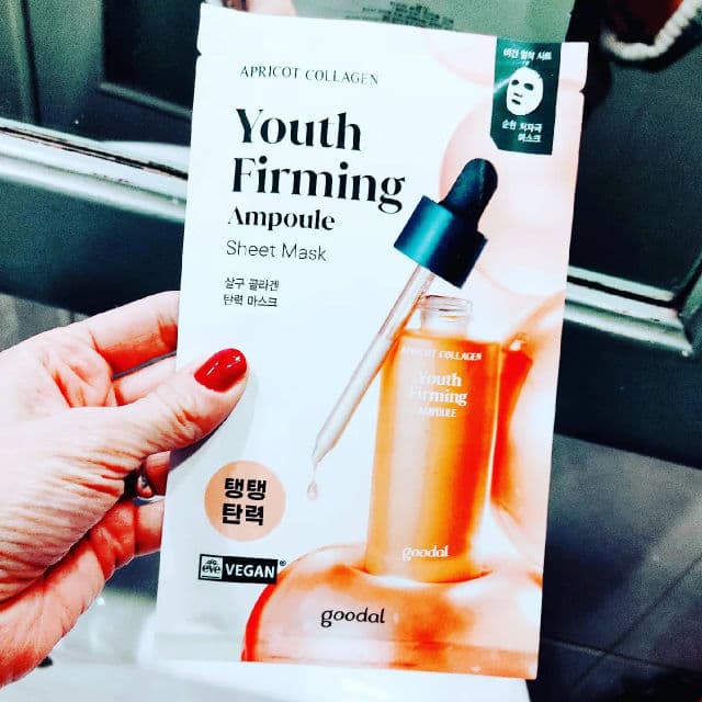 GOODAL Apricot Collagen Youth Firming Mask review photo by Elyesse2