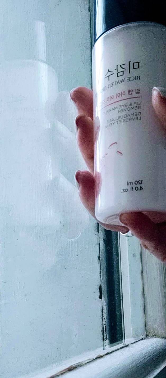 THE FACE SHOP Rice Water Bright Lip & Eye Makeup Remover review photo by Elyesse2