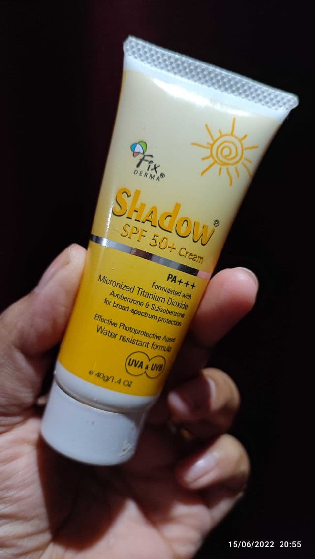 FixDerma Shadow Sunscreen SPF 50+ Gel review photo by glodivaworld19