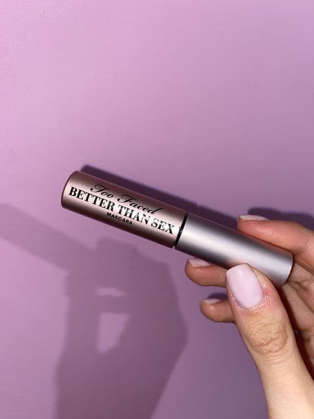 Too Faced Better Than Sex Volumizing Mascara review photo by SkintheDay