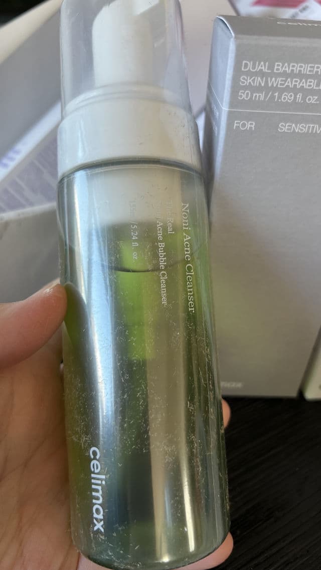 CELIMAX The Real Noni Acne Bubble Cleanser review photo by JessWxox