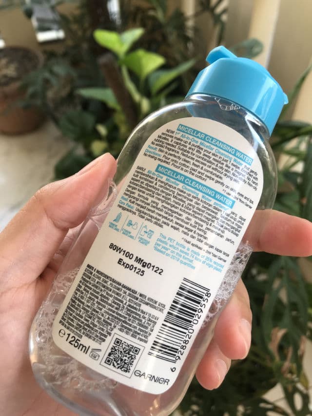 Garnier Micellar Cleansing Water For Oily Acne-Prone Skin review photo by Ayayaaeo