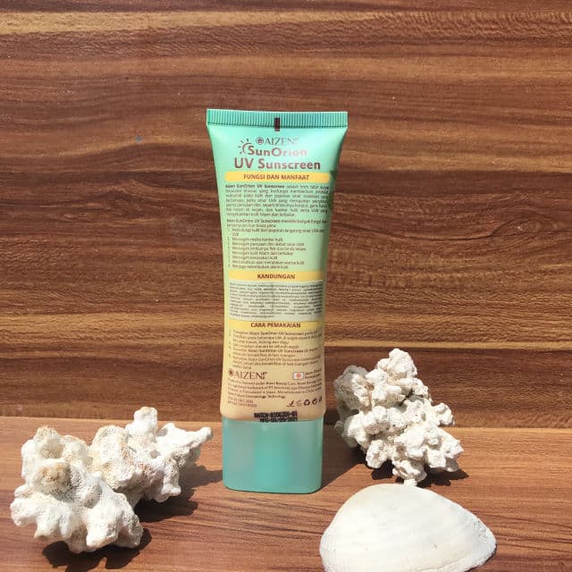 Aizen SunOrion UV Sunscreen  review photo by Ayayaaeo