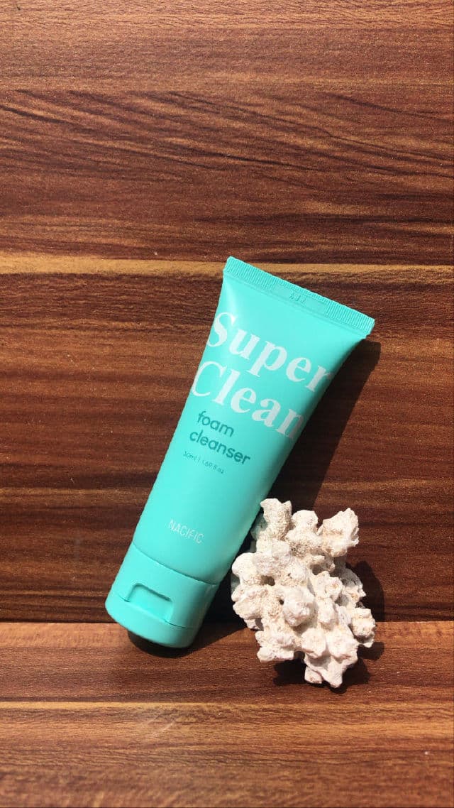 Nacific Super Clean Foam Cleanser review photo by Ayayaaeo