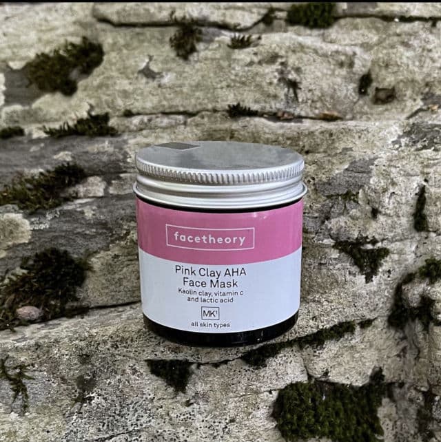 facetheory Pink Clay AHA Face Mask MK1 review photo by Mely23