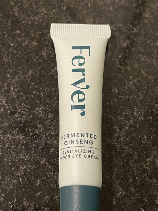 Ferver Skincare Fermented Ginseng Eye Cream review photo by Marybethreviews
