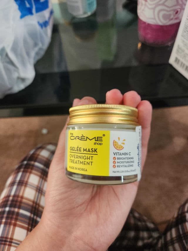 The Creme Shop Vitamin C Gelée Mask Overnight Treatment review photo by SunnyBee00