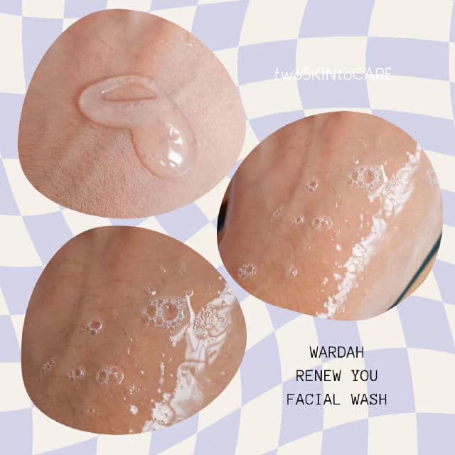 Wardah Renew You Anti Aging Facial Wash review photo by twoskintocare