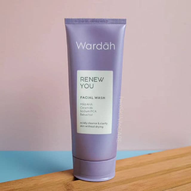 Wardah Renew You Anti Aging Facial Wash review photo by twoskintocare