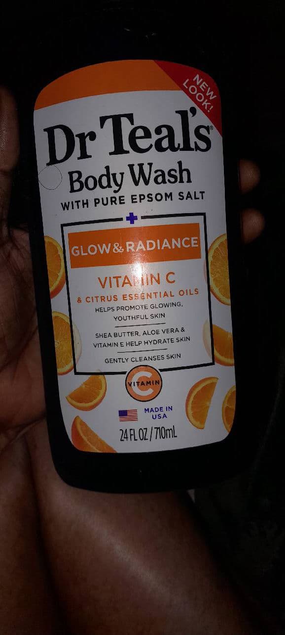 Dr Teal's Glow & Radiance Body Wash with Vitamin C review photo by toritamaya