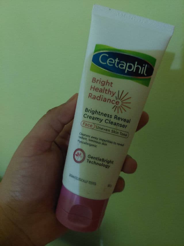 Cetaphil Bright Healthy Radiance Brightness Reveal Creamy Cleanser review photo by diannnnss