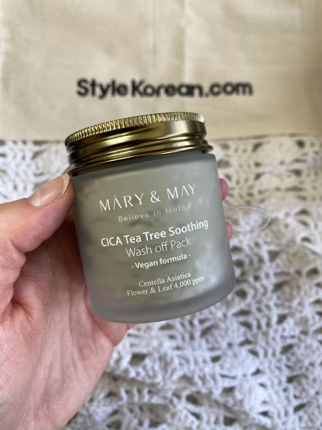 Mary&May Cica Tea Tree Soothing Wash Off Pack	 review photo by DanielleSkin27
