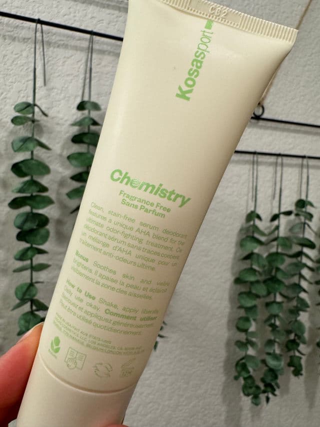 Kosas Chemistry Deodorant BO-Fighting AHA Serum - Fragrance Free review photo by DanielleSkin27