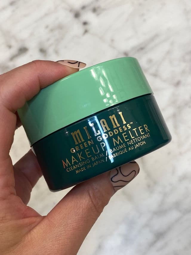 Milani Cosmetics Green Goddess Makeup Melter Cleansing Balm review photo by DanielleSkin27