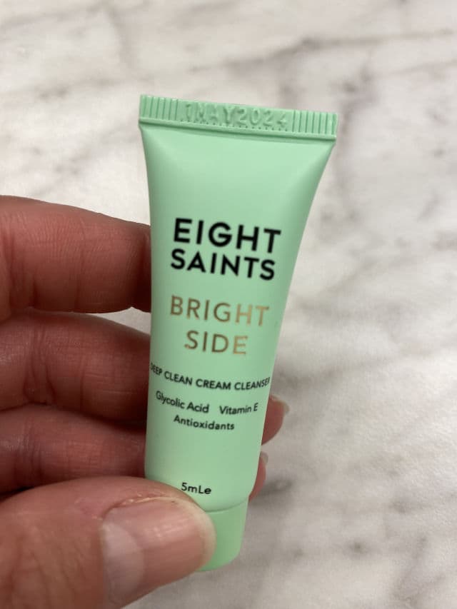 Eight Saints Bright Side Cream Cleanser review photo by DanielleSkin27