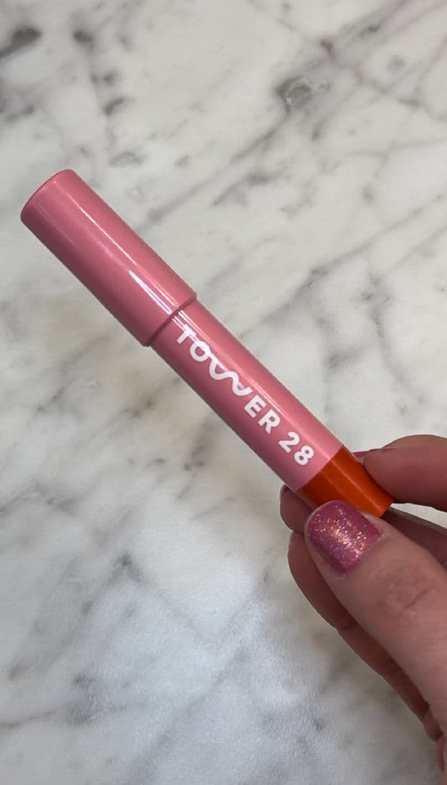 Tower 28 Beauty JuiceBalm Tinted Lip Balm - Drink review photo by DanielleSkin27