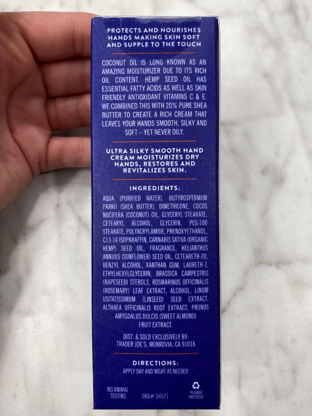 Trader Joe's Ultra Moisturizing Hand Cream review photo by DanielleSkin27