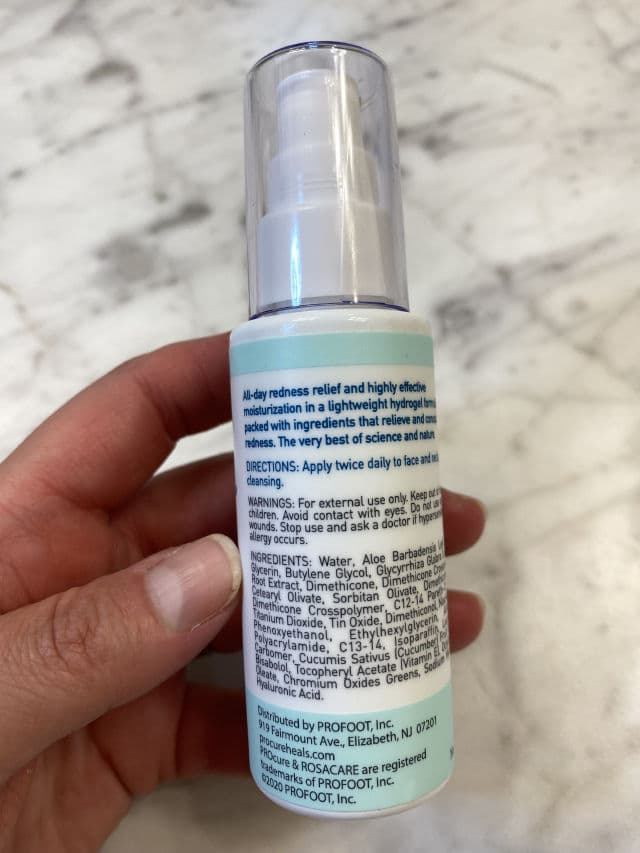 PROcure Rosacare Hydrogel review photo by DanielleSkin27