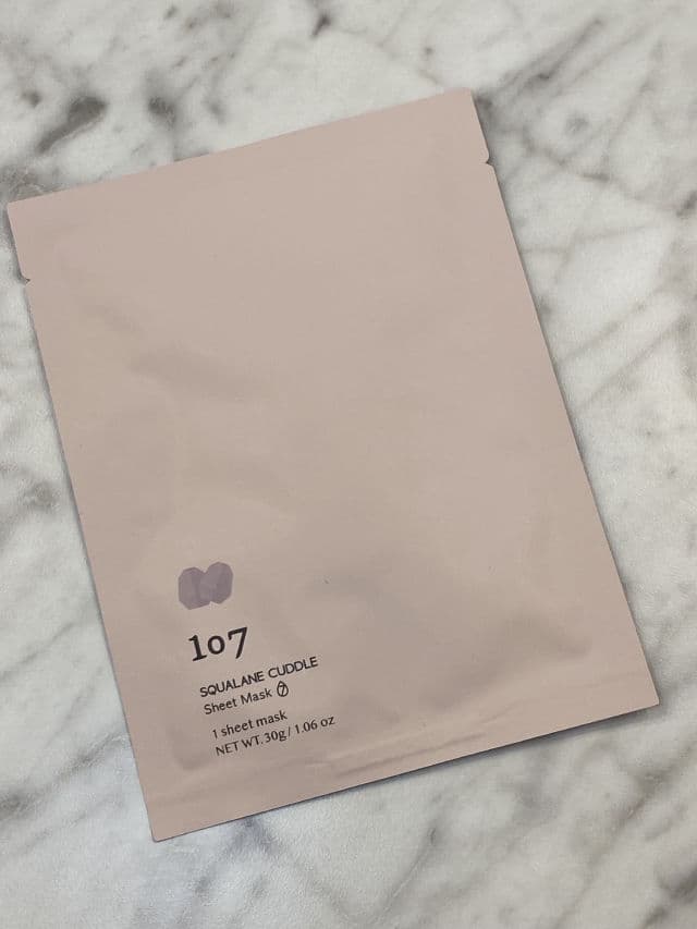 107 Squalane Cuddle Sheet Mask review photo by DanielleSkin27