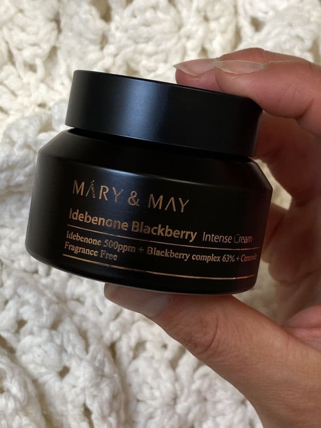 Idebenone Blackberry Intense Cream product review