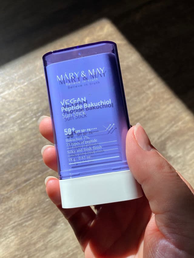 Vegan Peptide Bakuchiol Sun Stick SPF50+ PA++++ product review