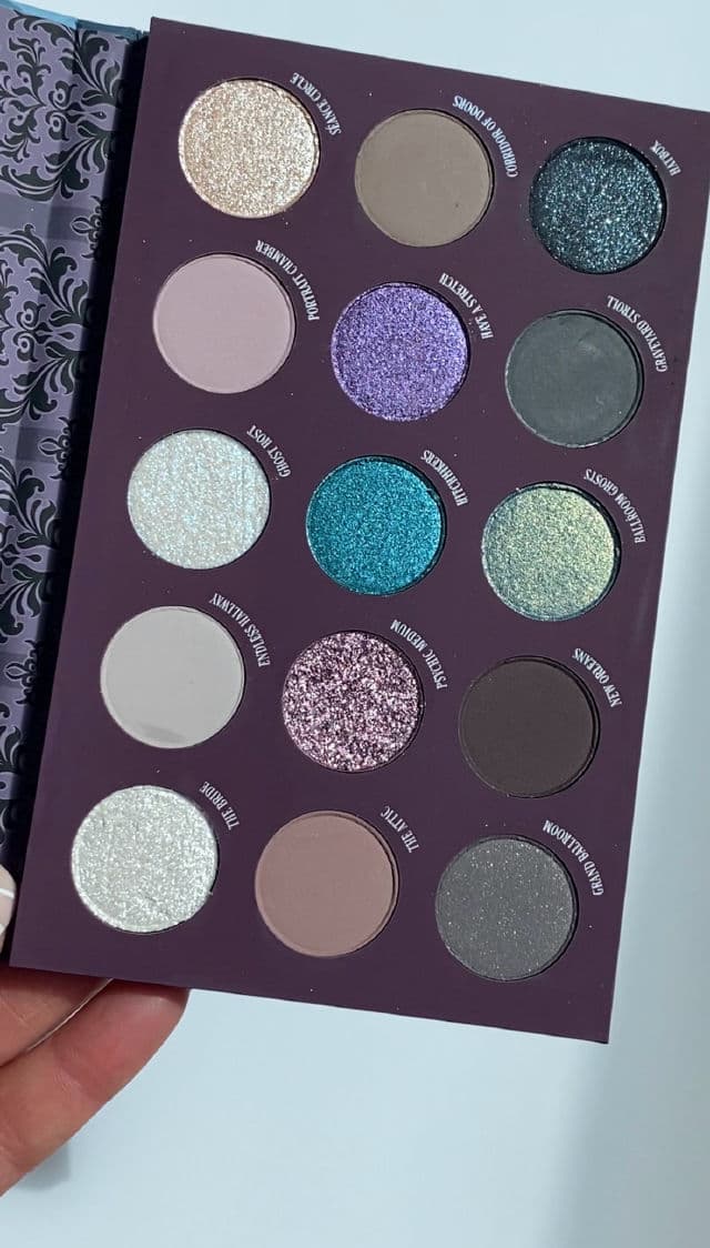 ColourPop Welcome Foolish Mortal Shadow Palette review photo by DanielleSkin27