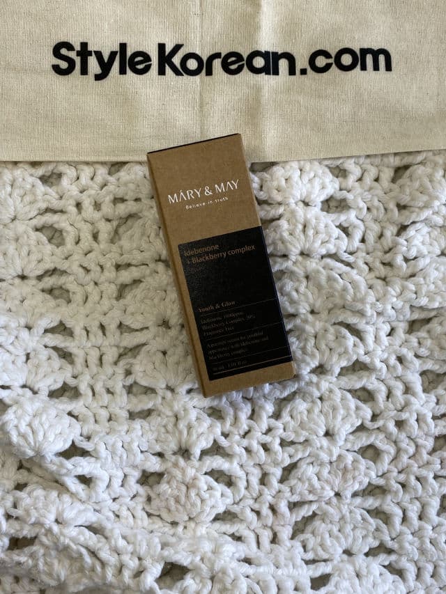 Idebenone + Blackberry Complex Serum product review