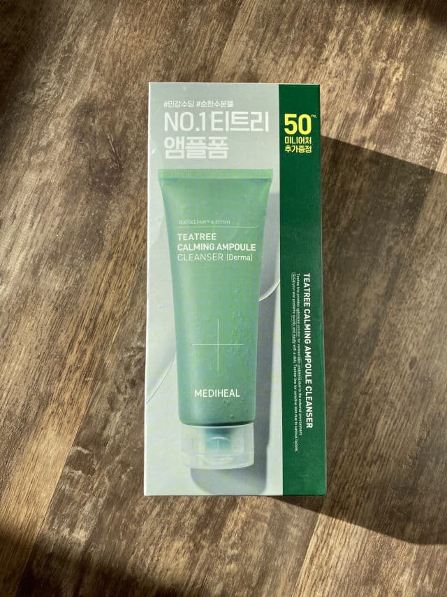 MEDIHEAL Tea Tree Calming Ampoule Cleanser review photo by DanielleSkin27