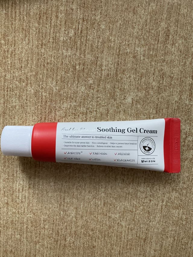 Mizon Good Bye Blemish Soothing Gel Cream review photo by Raluca27