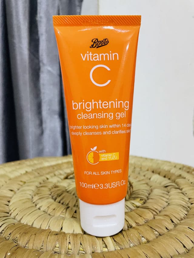 Boots Vitamin C Brightening Cleansing Gel review photo by BabybanksBrown