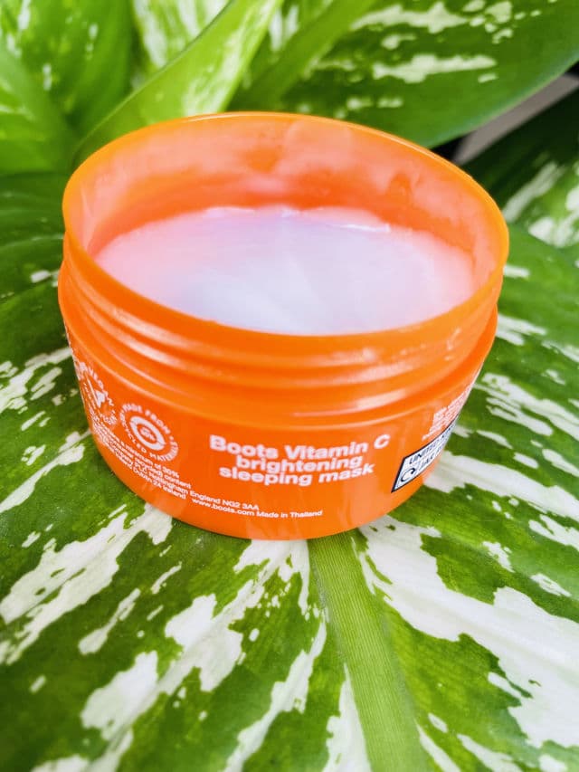 Boots Vitamin C Brightening Sleeping Mask review photo by BabybanksBrown