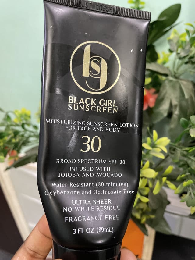 Black Girl Sunscreen Black Girl Sunscreen SPF 30 review photo by Babybanks 