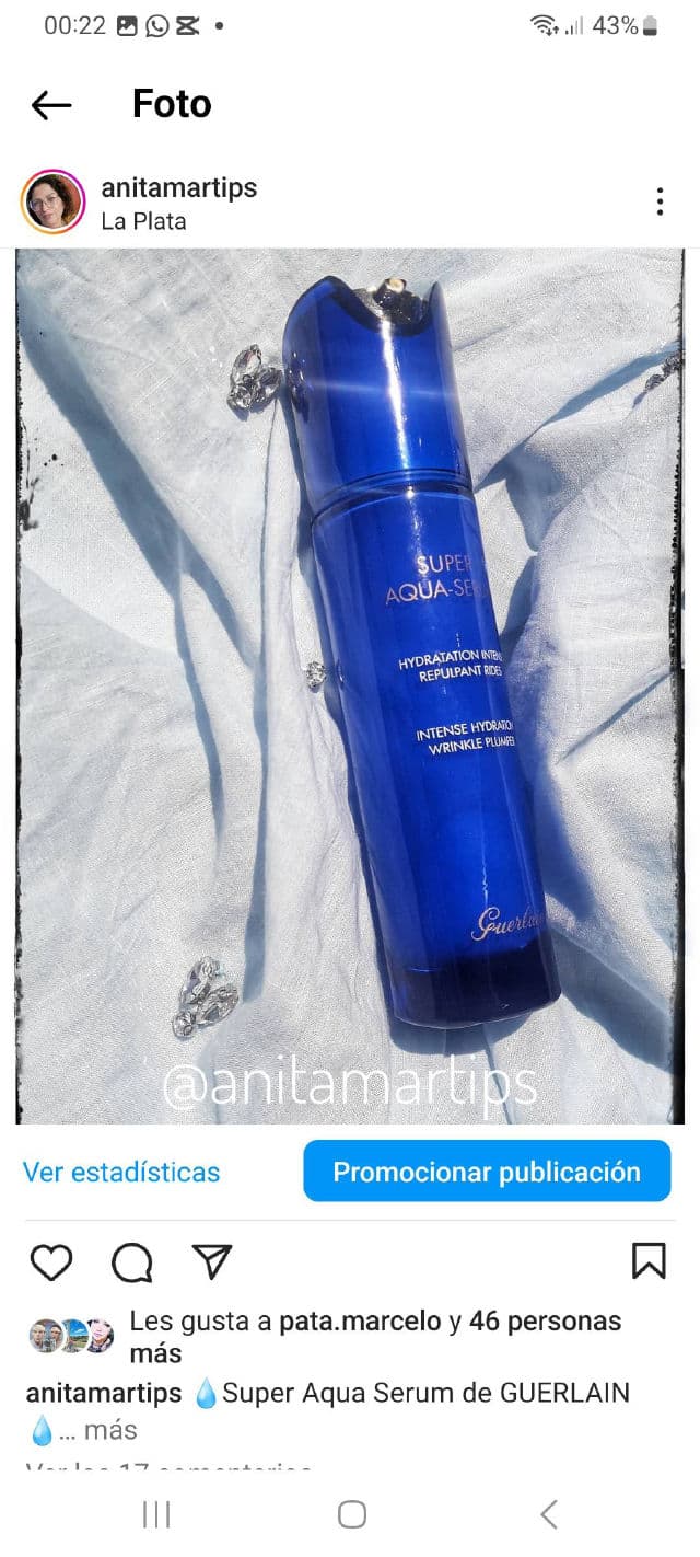Guerlain Super Aqua Hydrating Anti-Aging Serum review photo by Anitamartips