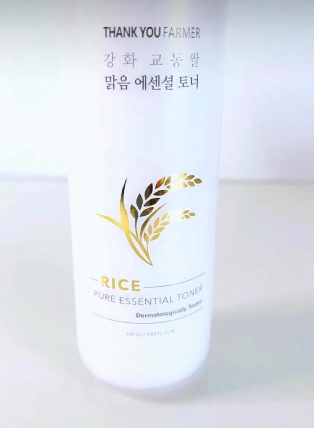 Rice Pure Essential Toner product review