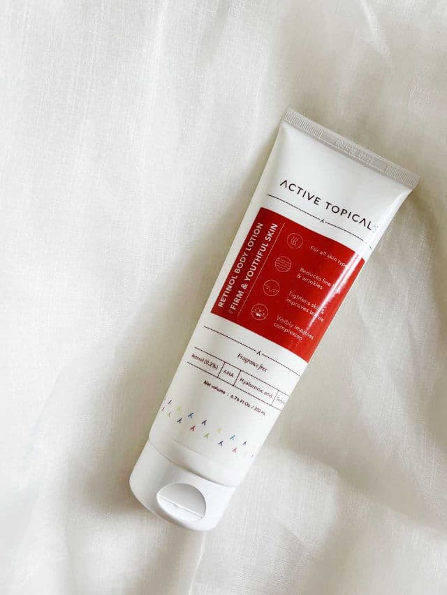 Active Topicals Retinol Body Lotion review photo by Alphaomegashweta