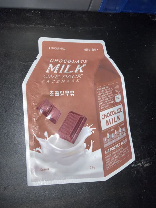 A'pieu Chocolate Milk One-Pack review photo by Grinnoir