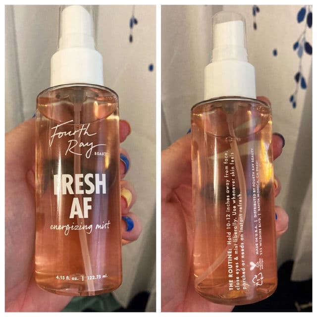 Fourth Ray Beauty Fresh AF review photo by Grinnoir